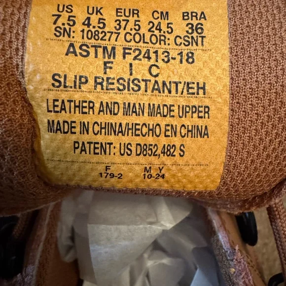 Skechers Women's Jammers Sr - Tepin Comp Toe Chestnut - Picture 13 of 14